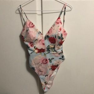 Floral bodysuit